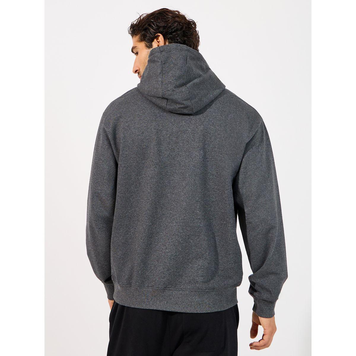 Styli Minimal Emoji Print Relaxed Fit Hoodie-men-winterwear-hoodiesandsweatshirts-image-4