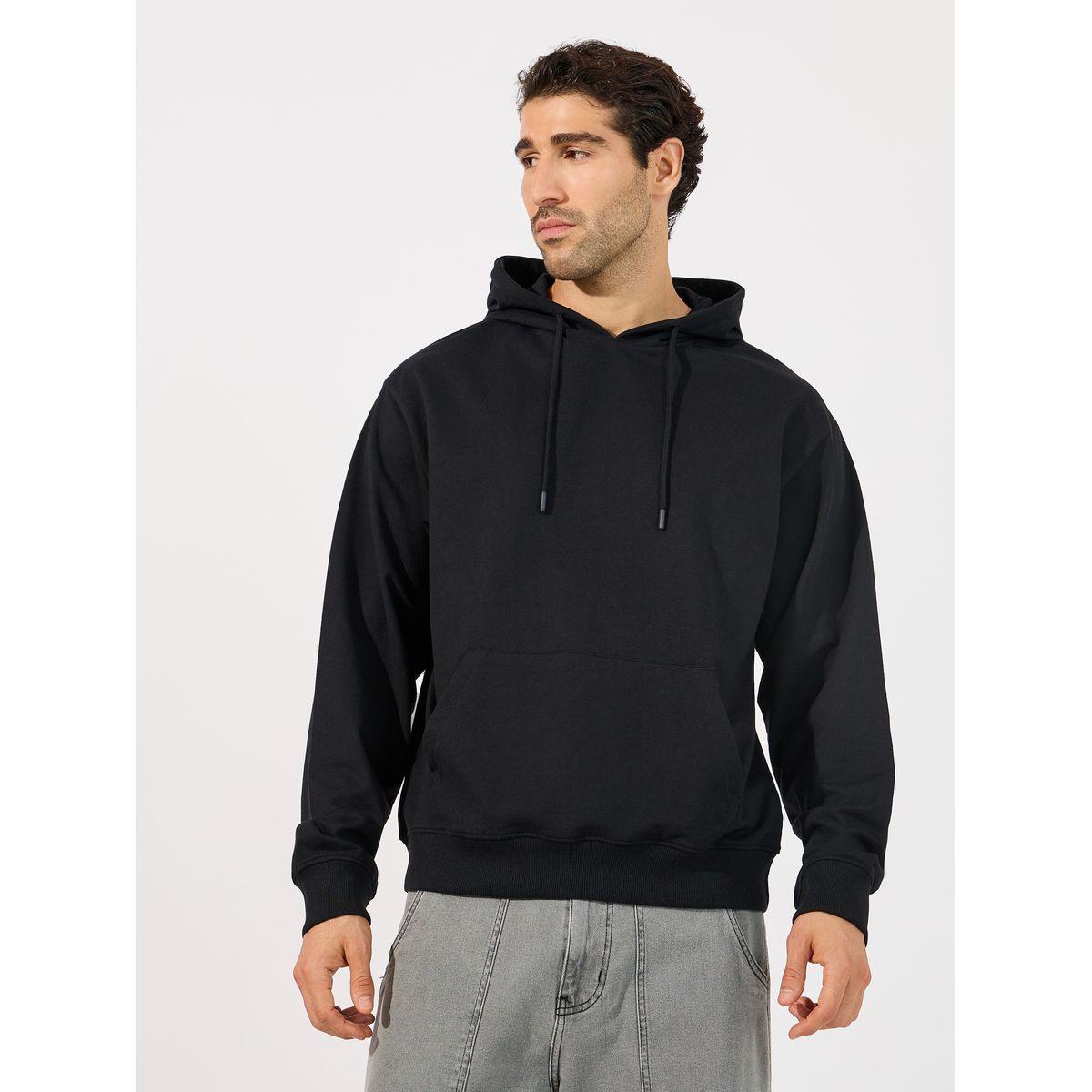 Styli Back Minimal Planetary Print Relaxed Fit Hoodie-men-winterwear-hoodiesandsweatshirts-image-3