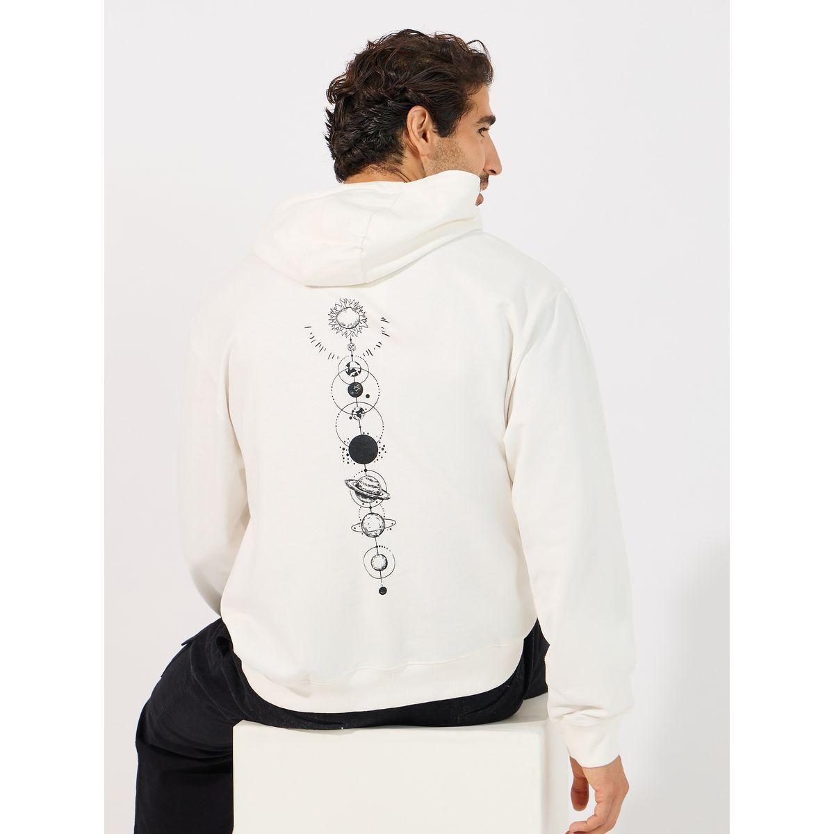 Styli Back Minimal Planetary Print Relaxed Fit Hoodie-men-winterwear-hoodiesandsweatshirts-image-1