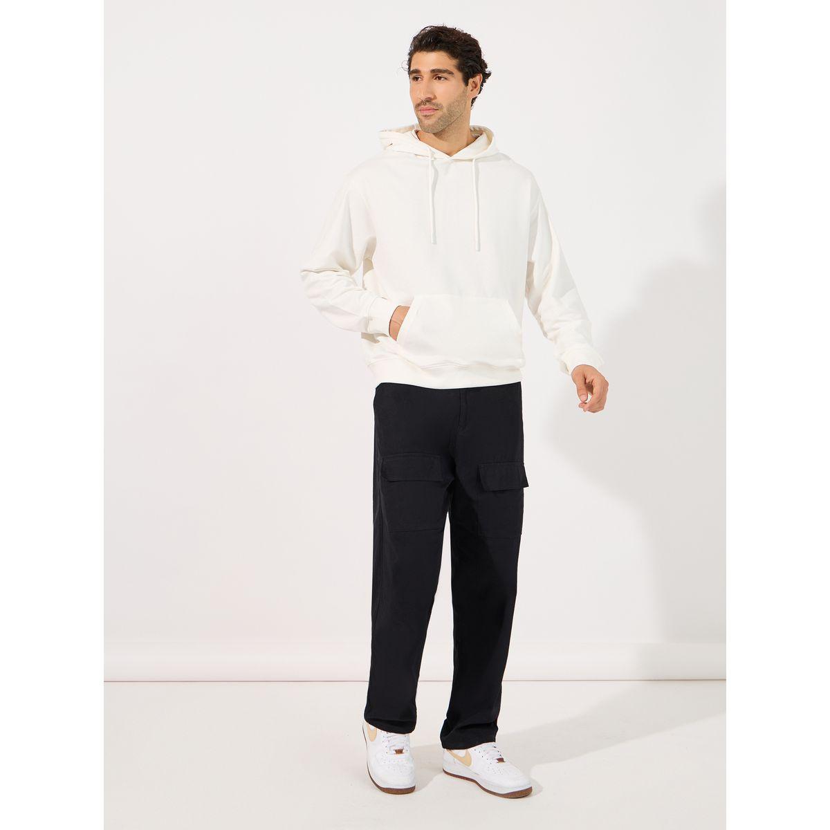 Styli Back Minimal Planetary Print Relaxed Fit Hoodie-men-winterwear-hoodiesandsweatshirts-image-2