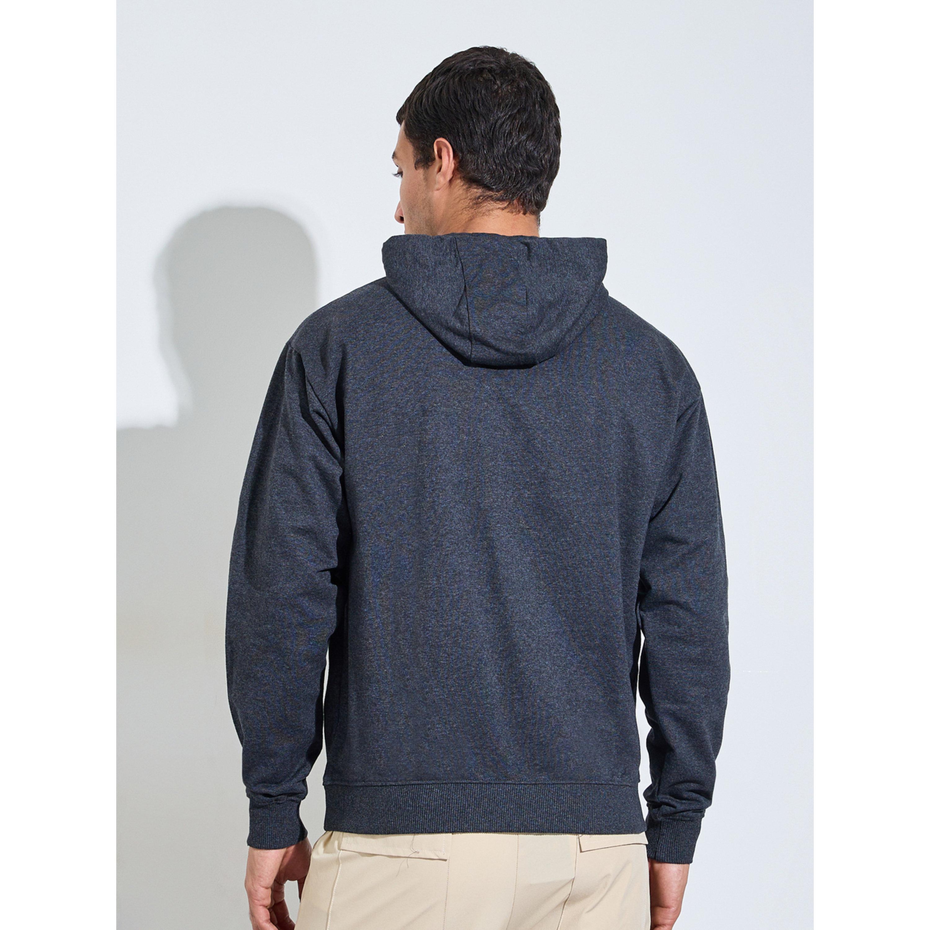 Styli Charcoal Minimal Sand Dune Print Relaxed Fit Hoodie-men-winterwear-hoodiesandsweatshirts-image-3