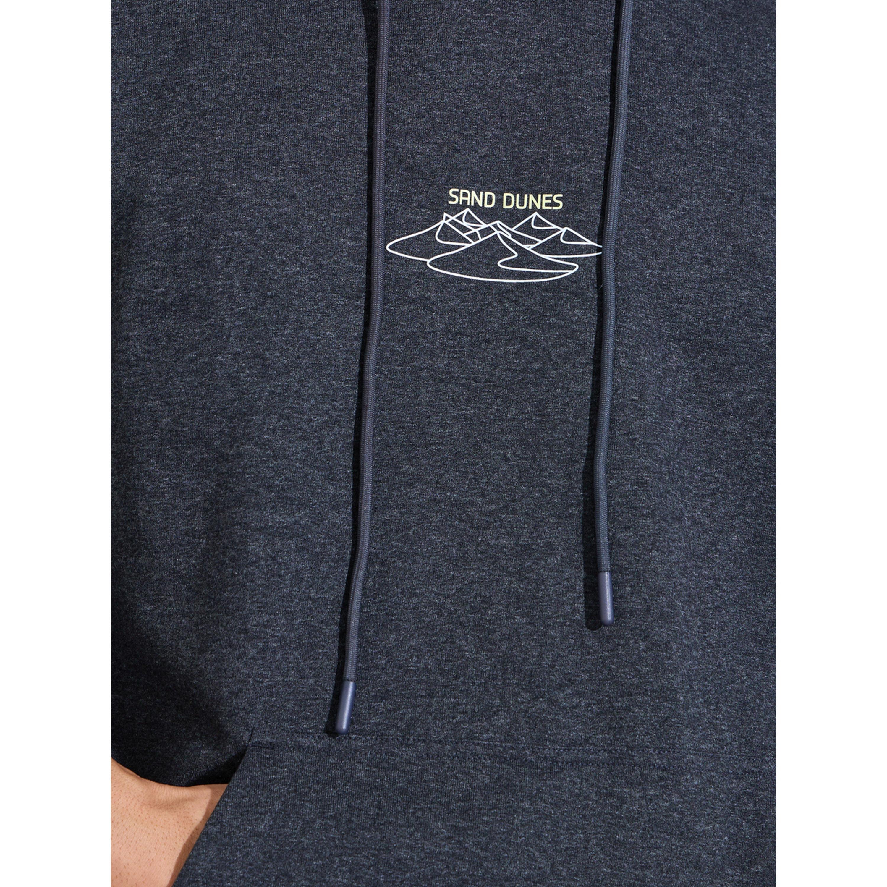 Styli Charcoal Minimal Sand Dune Print Relaxed Fit Hoodie-men-winterwear-hoodiesandsweatshirts-image-4