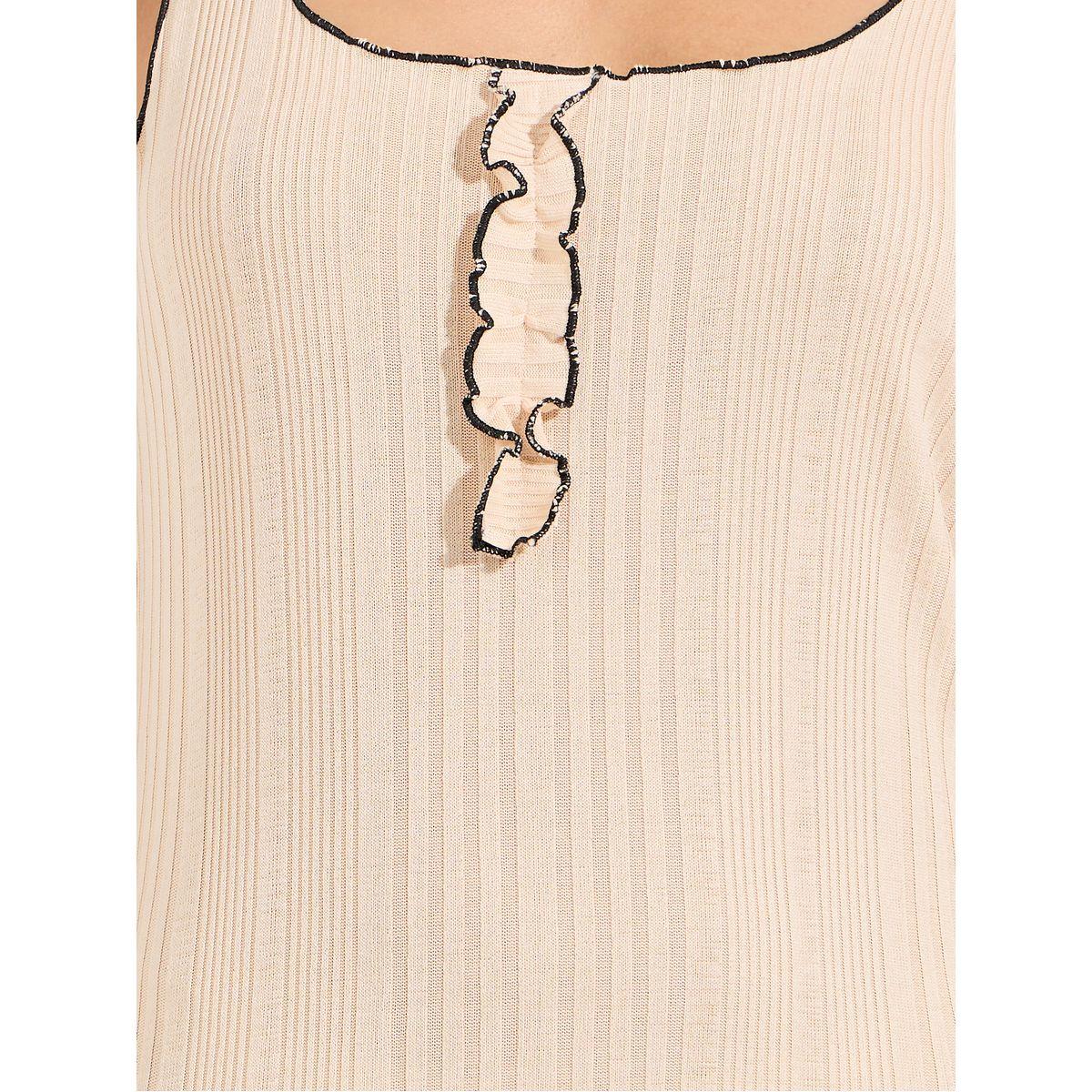 قميص نوم محبوك بطول الركبة وبلا اكمام-women-clothing-nightwear-nighties-image-3