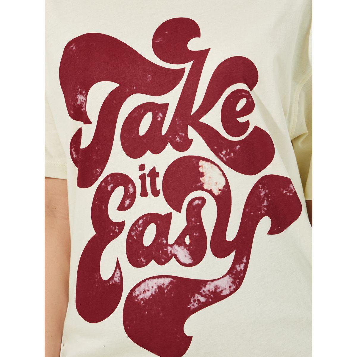 Styli Oversized Take It Easy Slogan T-Shirt-women-clothing-tshirts-image-3