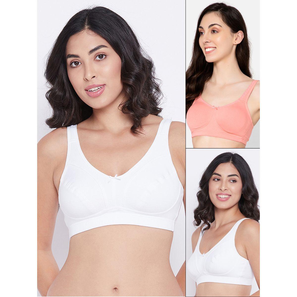 Clovia X Styli  Pack of 2 - Cotton Non Padded Non Wired Full Figure Bra-women-clothing-lingerie-bras-image-1