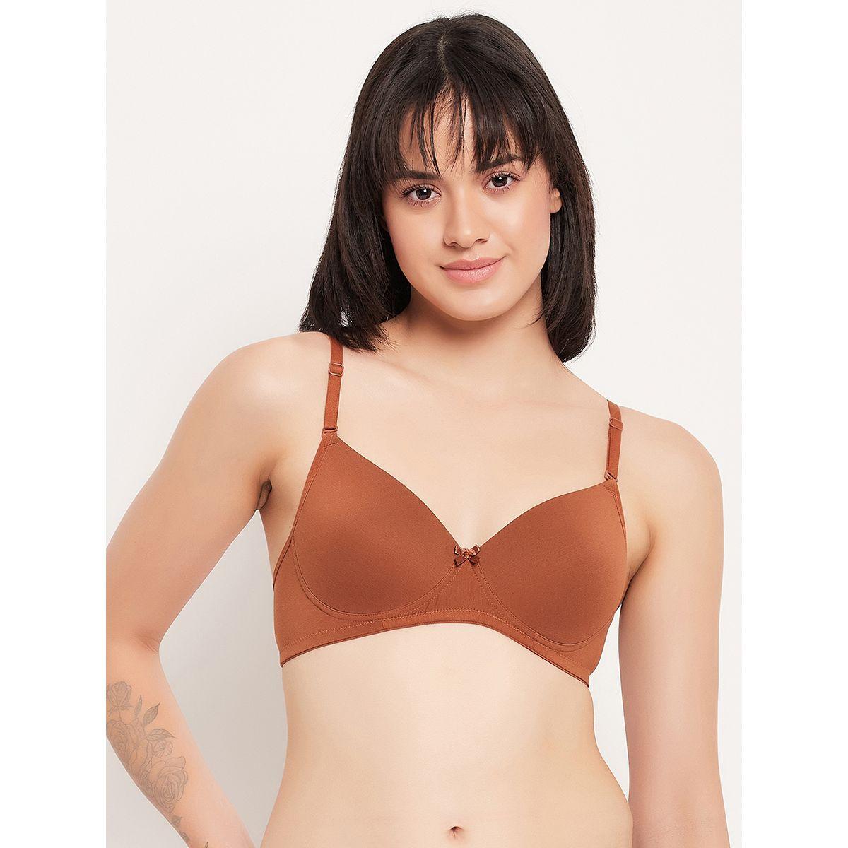 Clovia X Styli  Pack of 3 - Cotton Padded Non-Wired Multiway T-Shirt Bra-women-clothing-lingerie-bras-image-2