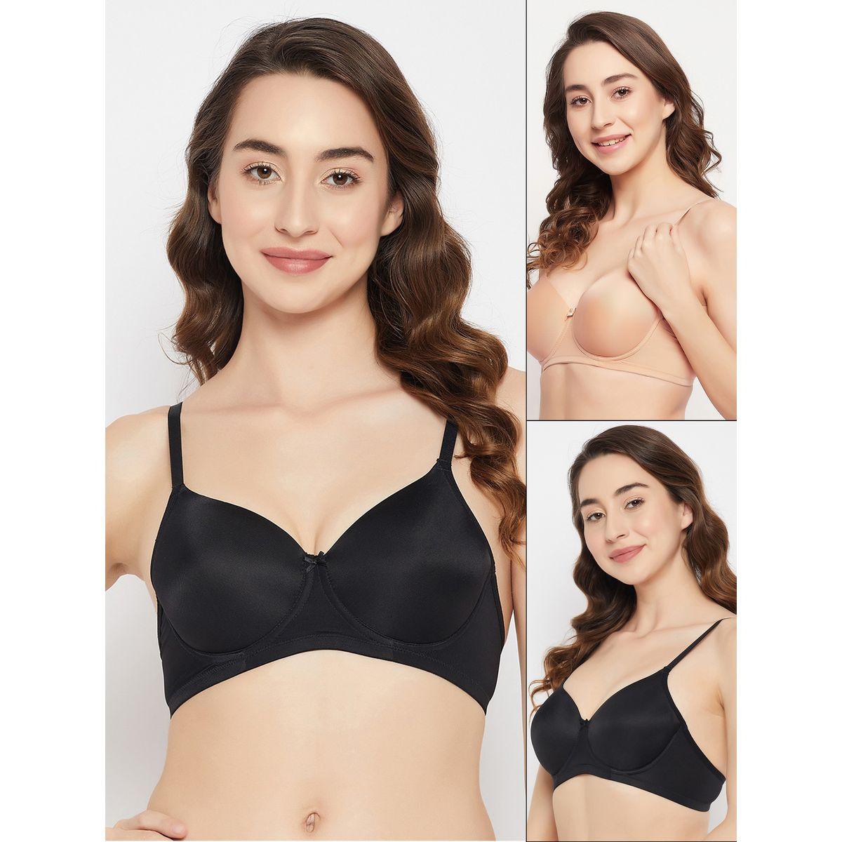Clovia X Styli  Pack of 2 - Padded Underwired T-Shirt Bra-women-clothing-lingerie-bras-image-1