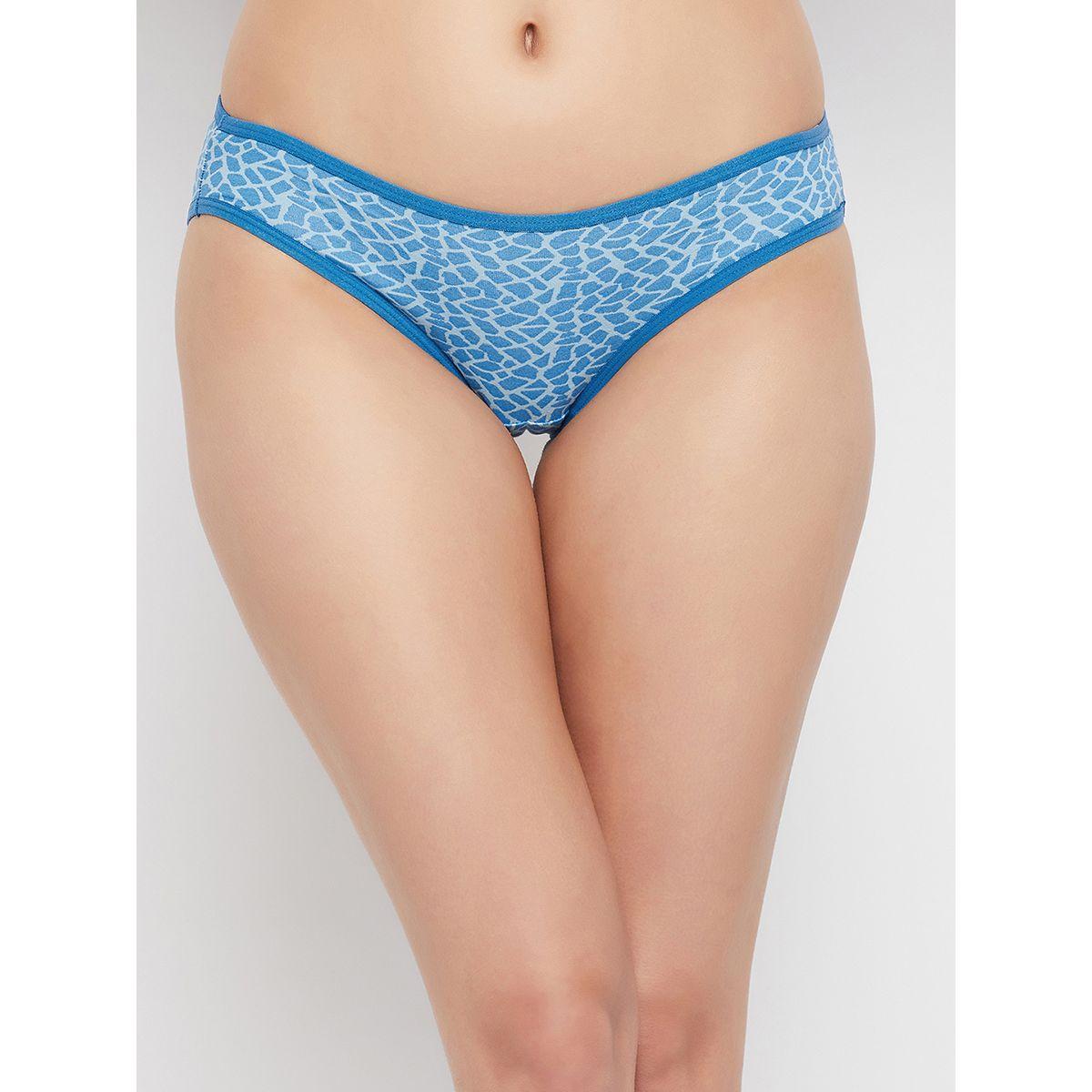 Clovia X Styli  Pack of 5 - Cotton All Over Print Bikini-women-clothing-lingerie-panties-image-3
