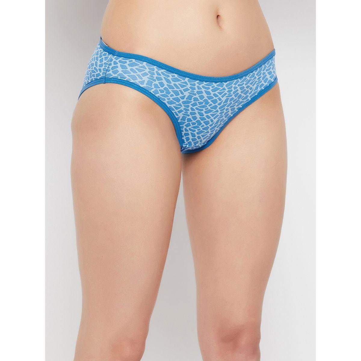 مجموعة من 5 - سراويل داخلية بكيني مطبعة بالكامل كلوفيا × ستايلي-women-clothing-lingerie-panties-image-5