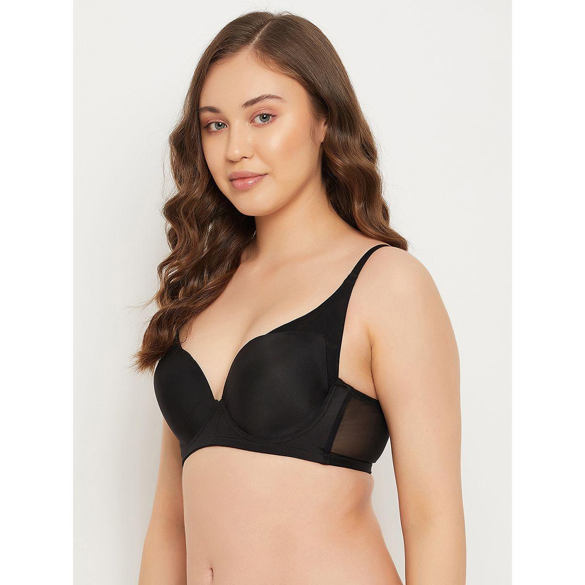 مجموعة من 2 صدرية مبطنة بنمط تيشيرت كلوفيا × ستايلي-women-clothing-lingerie-bras-image-3