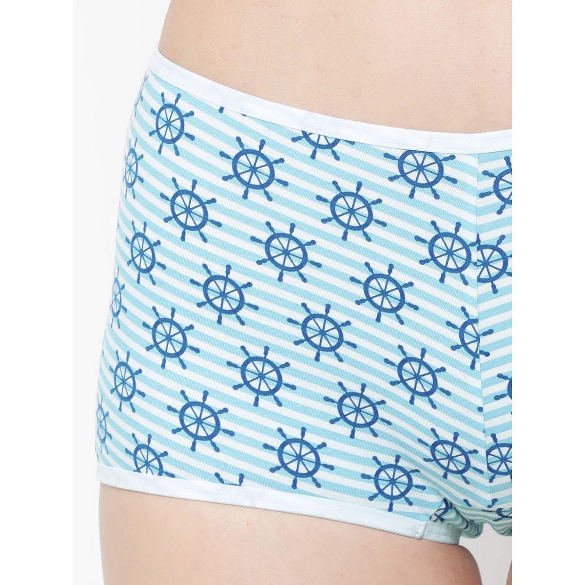 بوي شورت قطن بطبعات - 5 قطع كلوفيا × ستايلي-women-clothing-lingerie-panties-image-7