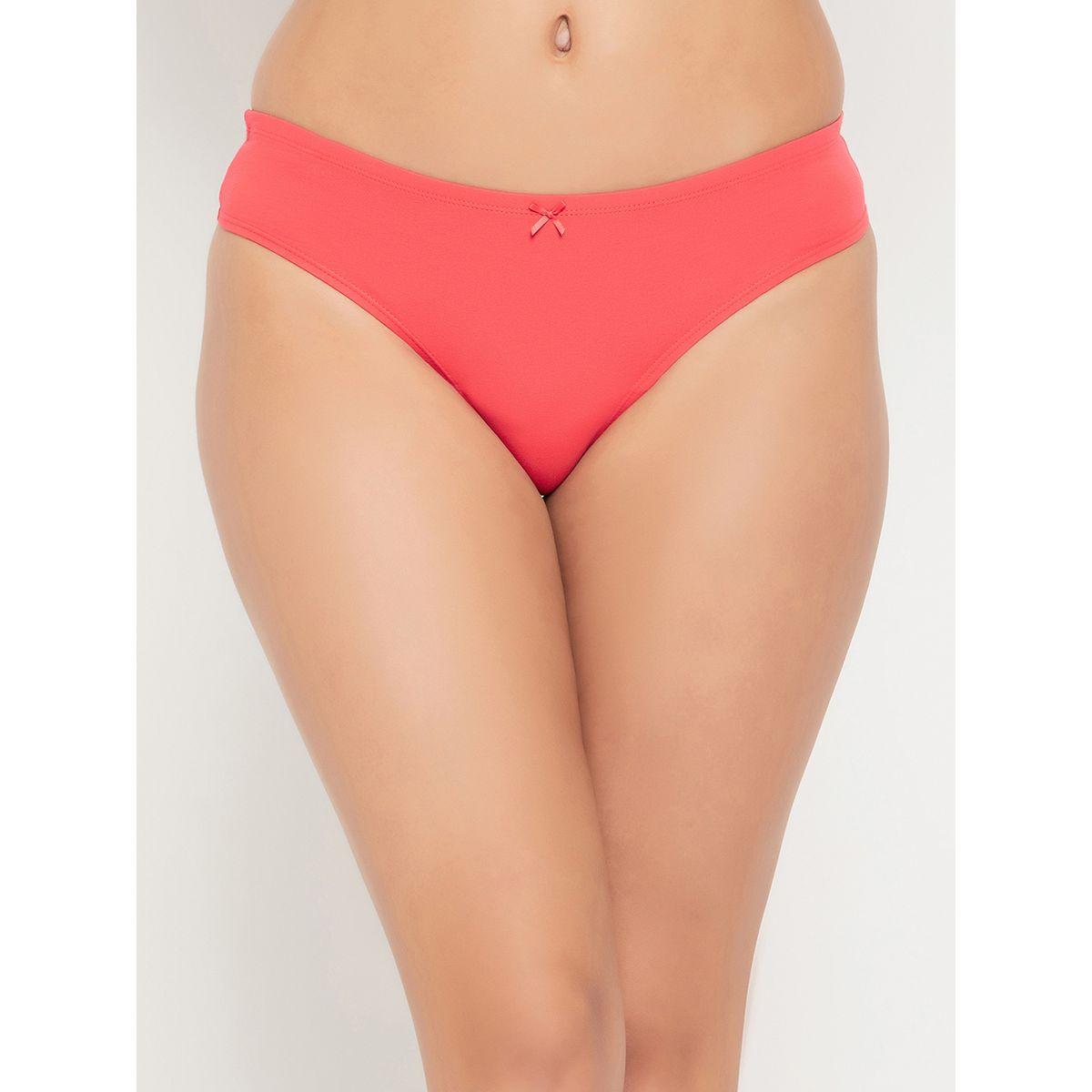 Clovia X Styli  Pack of 5 - Cotton Solid & Fruit Print Thong-women-clothing-lingerie-panties-image-2