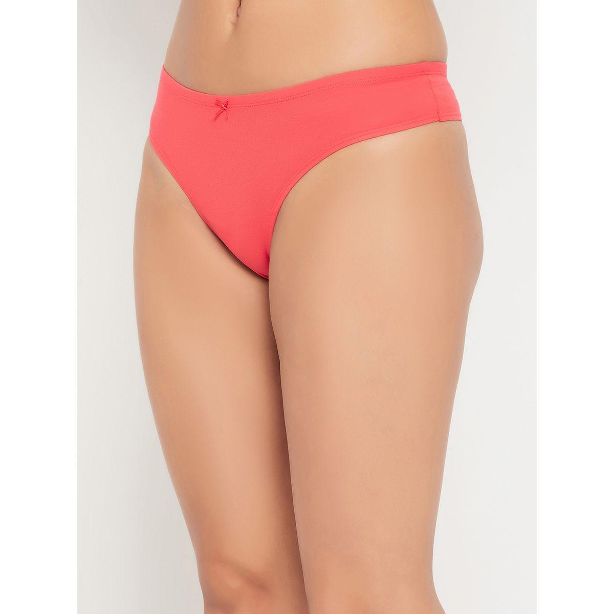 مجموعة من 5 سراويل داخلية بنمط ثونغ كلوفيا × ستايلي-women-clothing-lingerie-panties-image-4