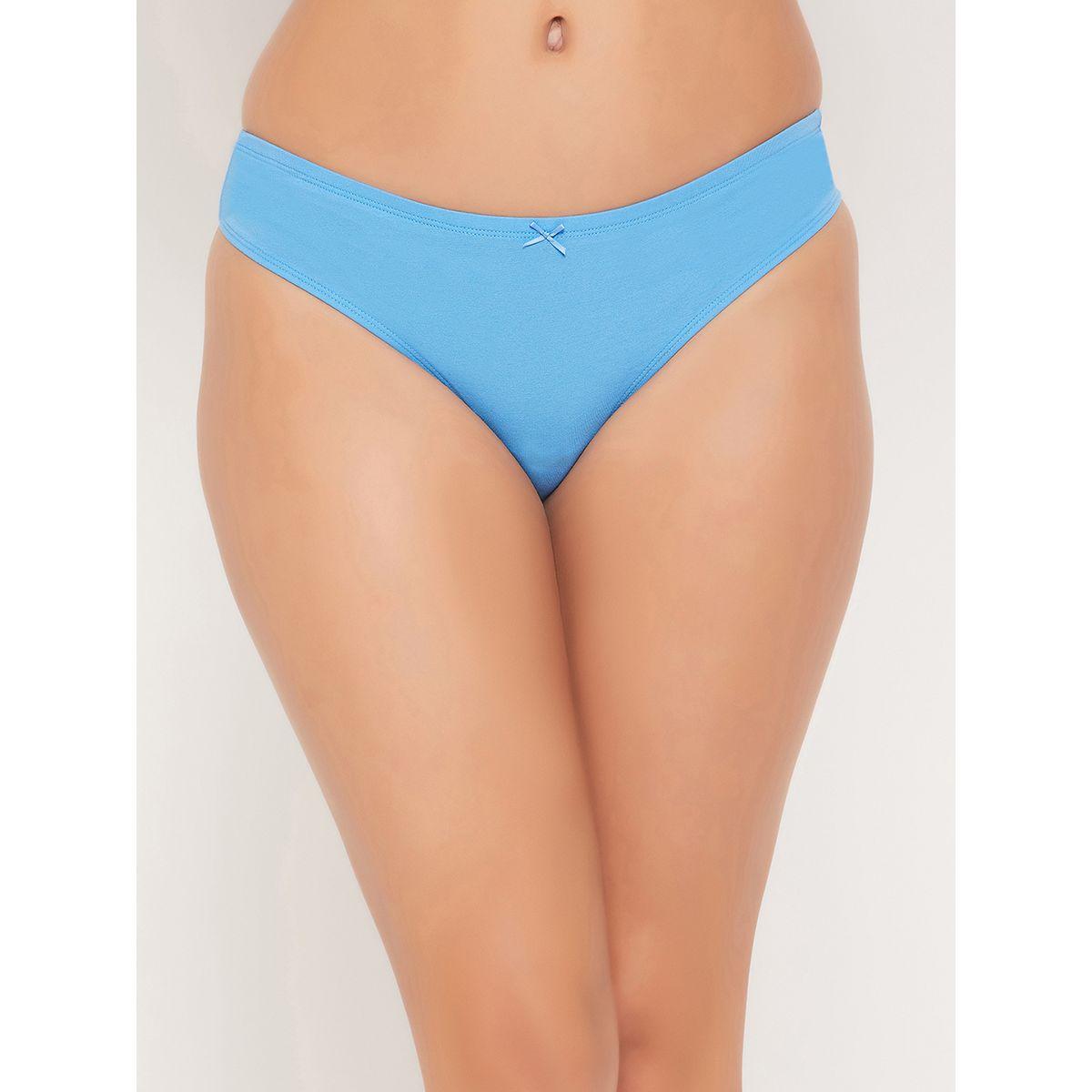 مجموعة من 5 سراويل داخلية بنمط ثونغ كلوفيا × ستايلي-women-clothing-lingerie-panties-image-10