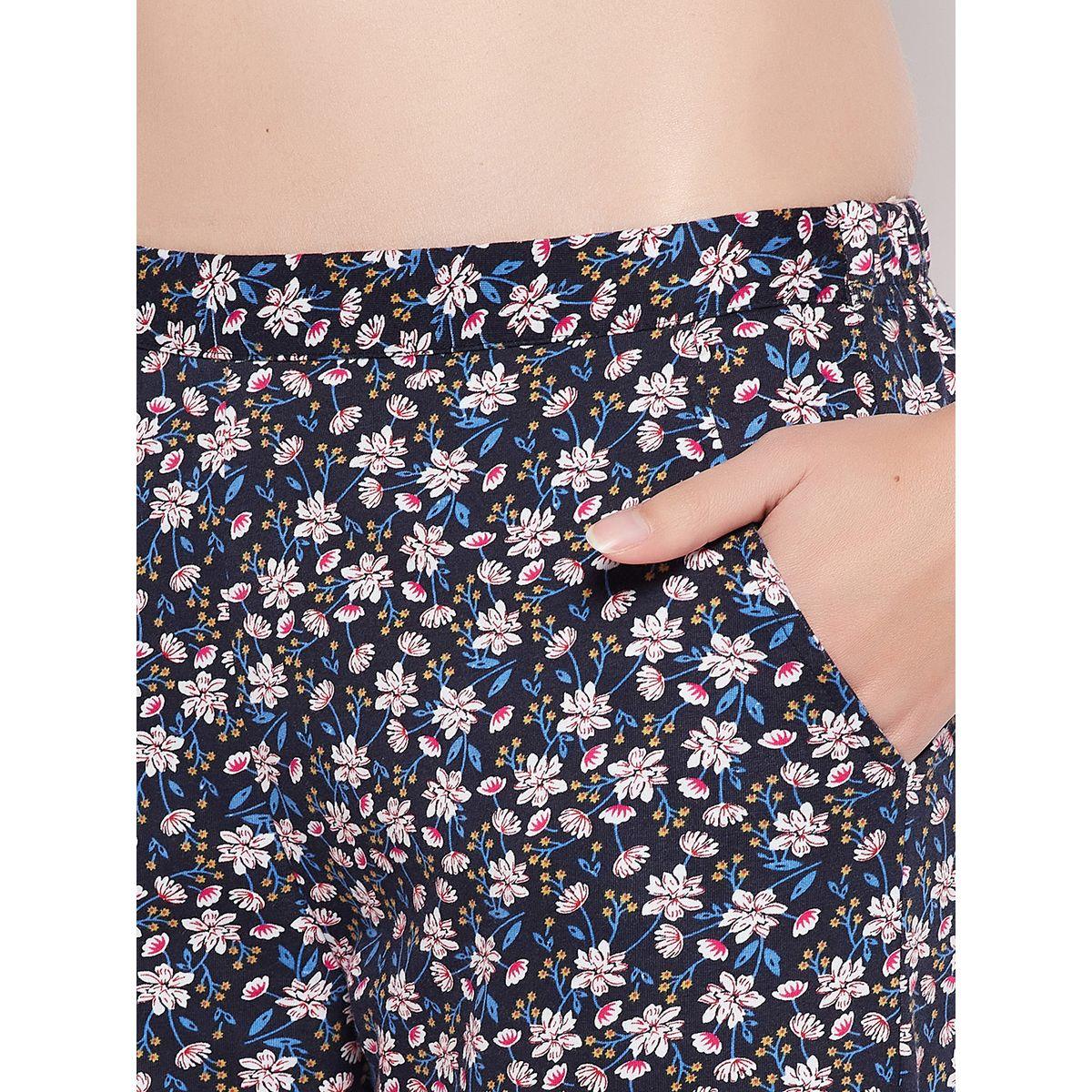 Clovia X Styli  Cotton Floral Print Shirt & Pyjama Set-women-clothing-nightwear-pyjamas-longsets-image-6