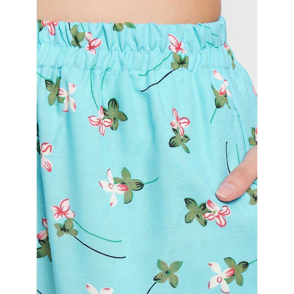 Clovia X Styli  Floral Print Buttoned Shirt & Pyjama Set-women-clothing-nightwear-pyjamas-longsets-image-6
