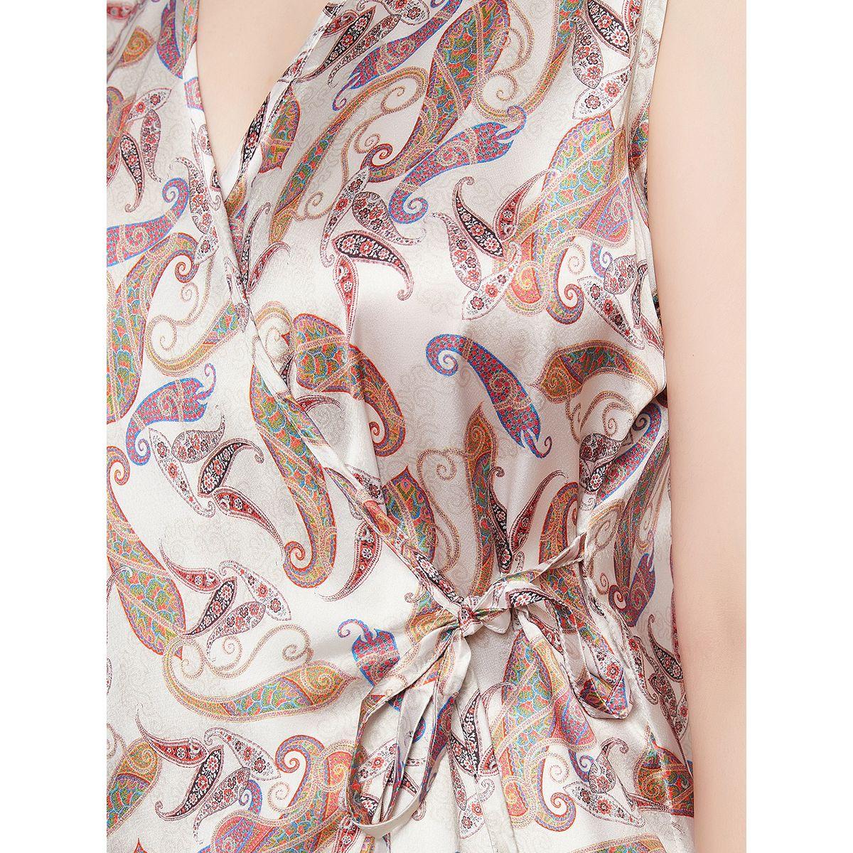 Clovia X Styli  Satin Paisley Print Angrakha Top & Pyjama Set-women-clothing-nightwear-pyjamas-longsets-image-7