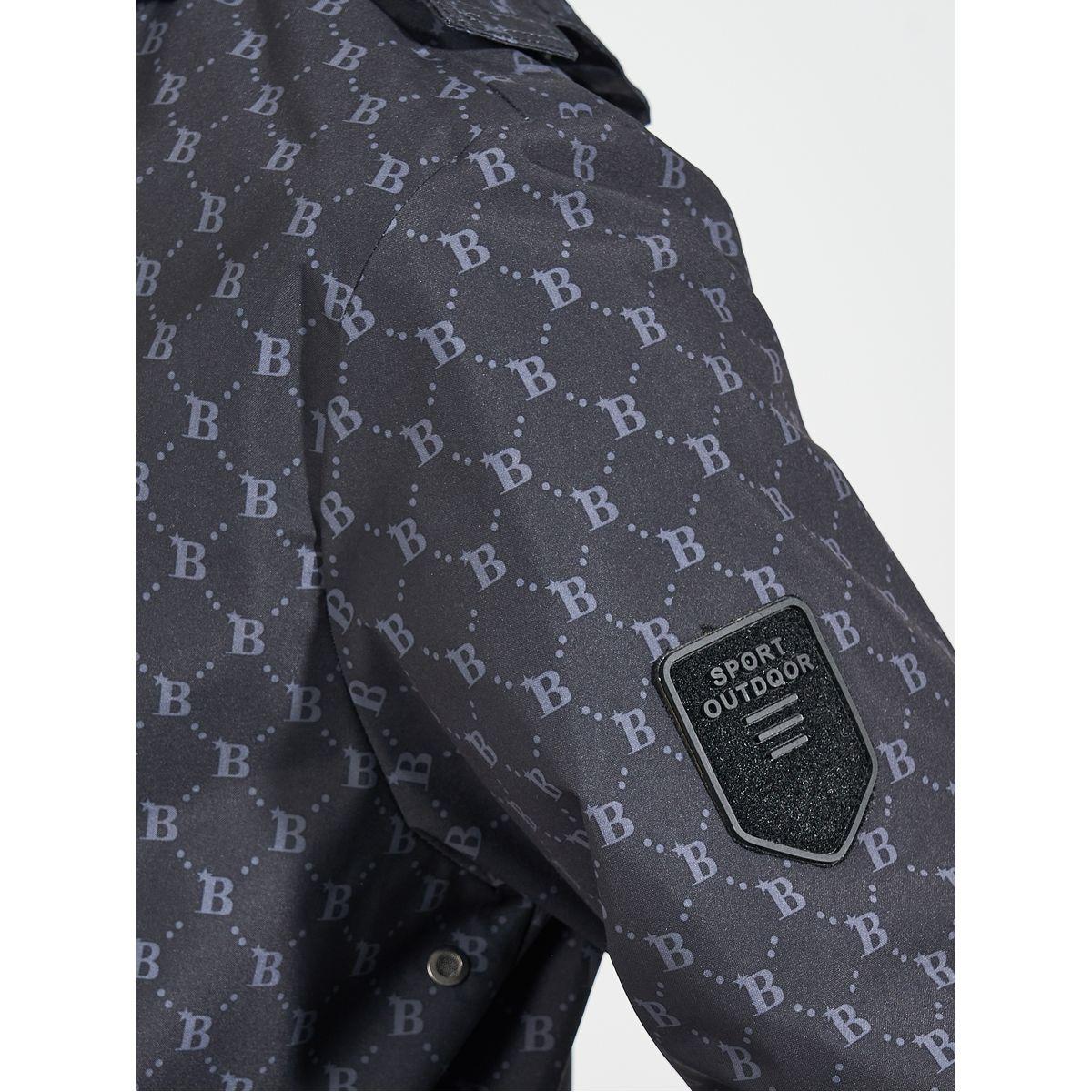 Styli All Over Print Lined Parka Jacket with Concealed Pocket Detail-men-clothing-jacketsandblazers-jackets-image-5