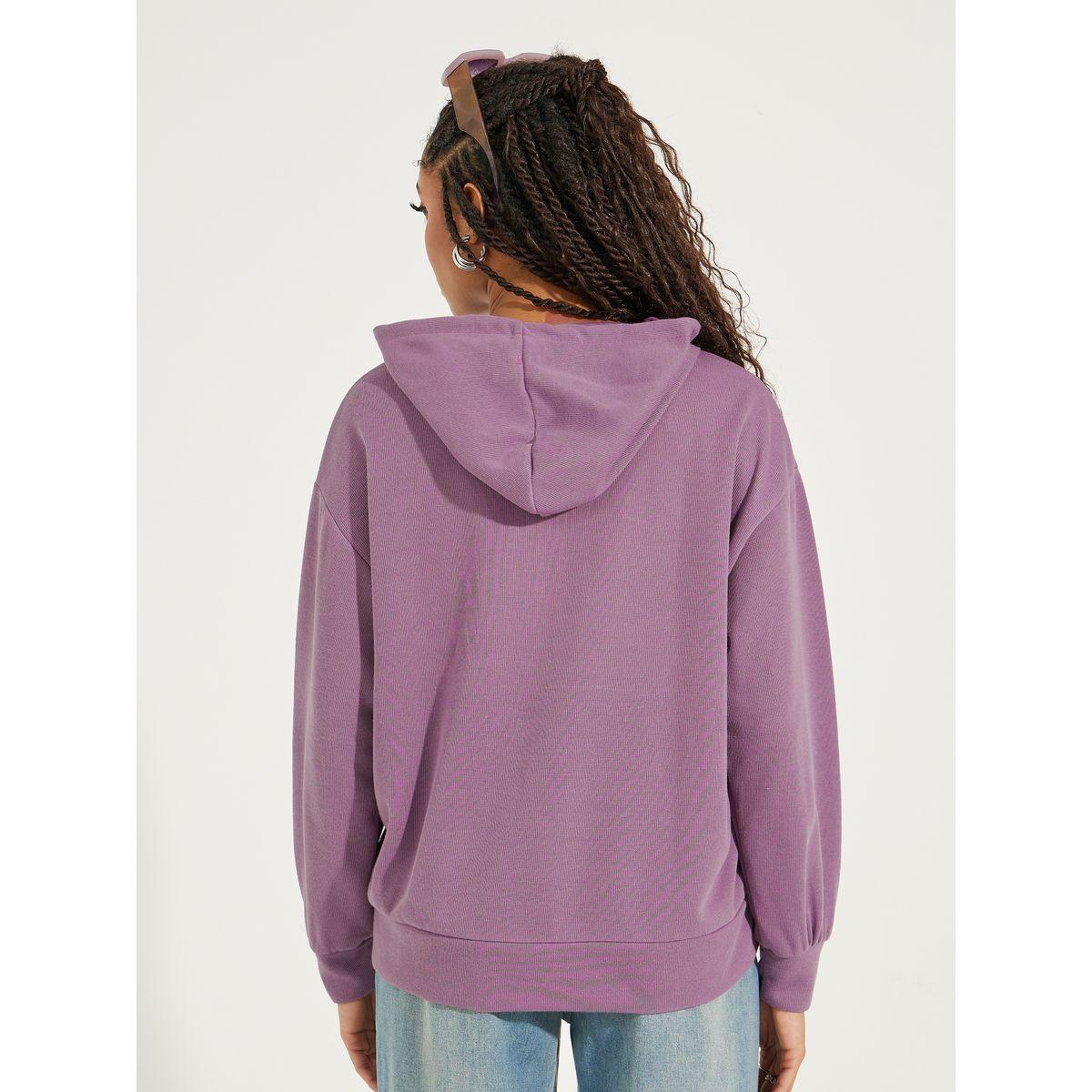 Styli Solid Basic Zip Up Hooded Jacket-women-winterwear-coatsandjackets-jackets-image-5