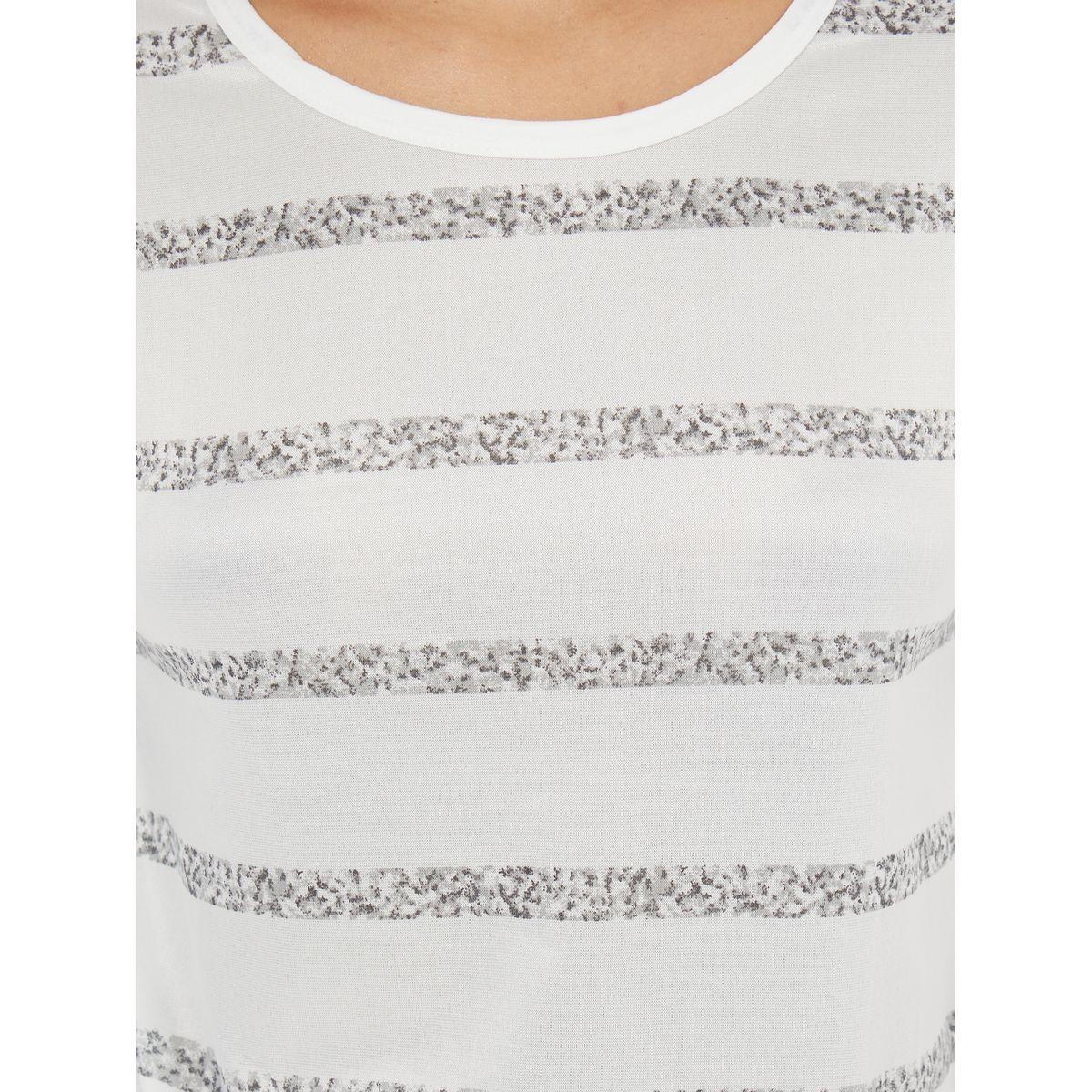 Styli Striped 3/4 Sleeves T-Shirt & Pyjama Set-women-clothing-nightwear-pyjamas-longsets-image-3