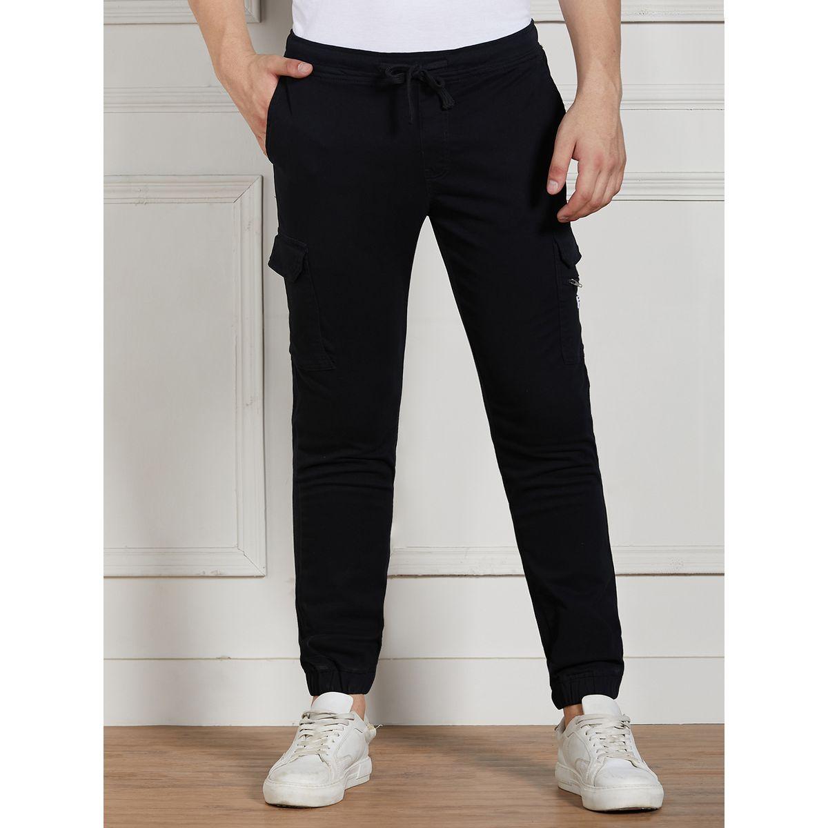 Dennis Lingo X Styli  Cotton Lycra Solid Stretchable Regular Fit Cargo Joggers-men-clothing-bottoms-joggers-image-6