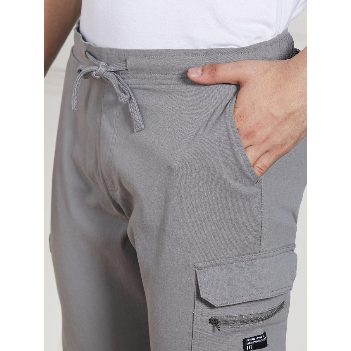 جوغر كارجو بقطن ليكرا وقصة عادية دينيس لينجو × ستايلي-men-clothing-bottoms-joggers-image-3