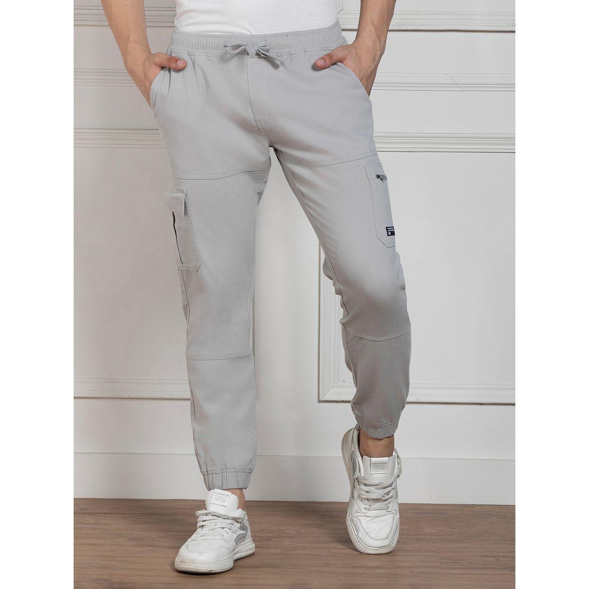 Dennis Lingo X Styli  Cotton Lycra Solid Stretchable Regular Fit Cargo Joggers-men-clothing-bottoms-joggers-image-1