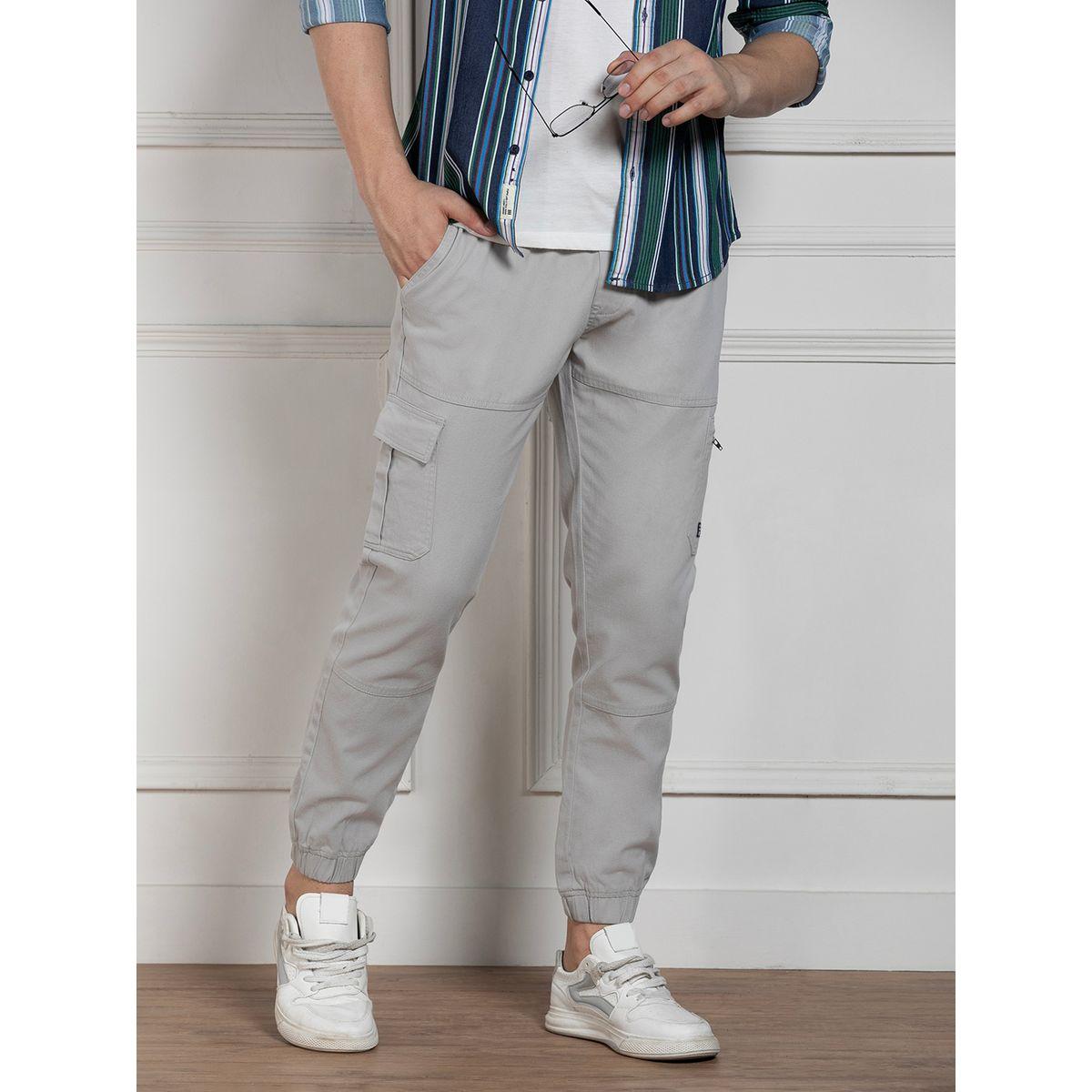 Dennis Lingo X Styli  Cotton Lycra Solid Stretchable Regular Fit Cargo Joggers-men-clothing-bottoms-joggers-image-5