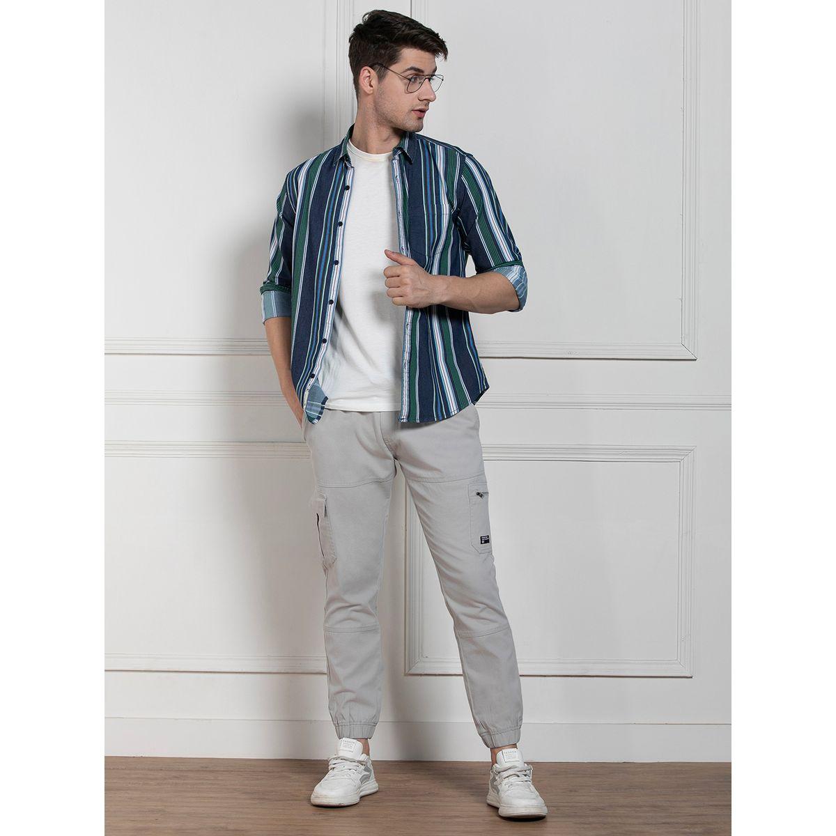 Dennis Lingo X Styli  Cotton Lycra Solid Stretchable Regular Fit Cargo Joggers-men-clothing-bottoms-joggers-image-6