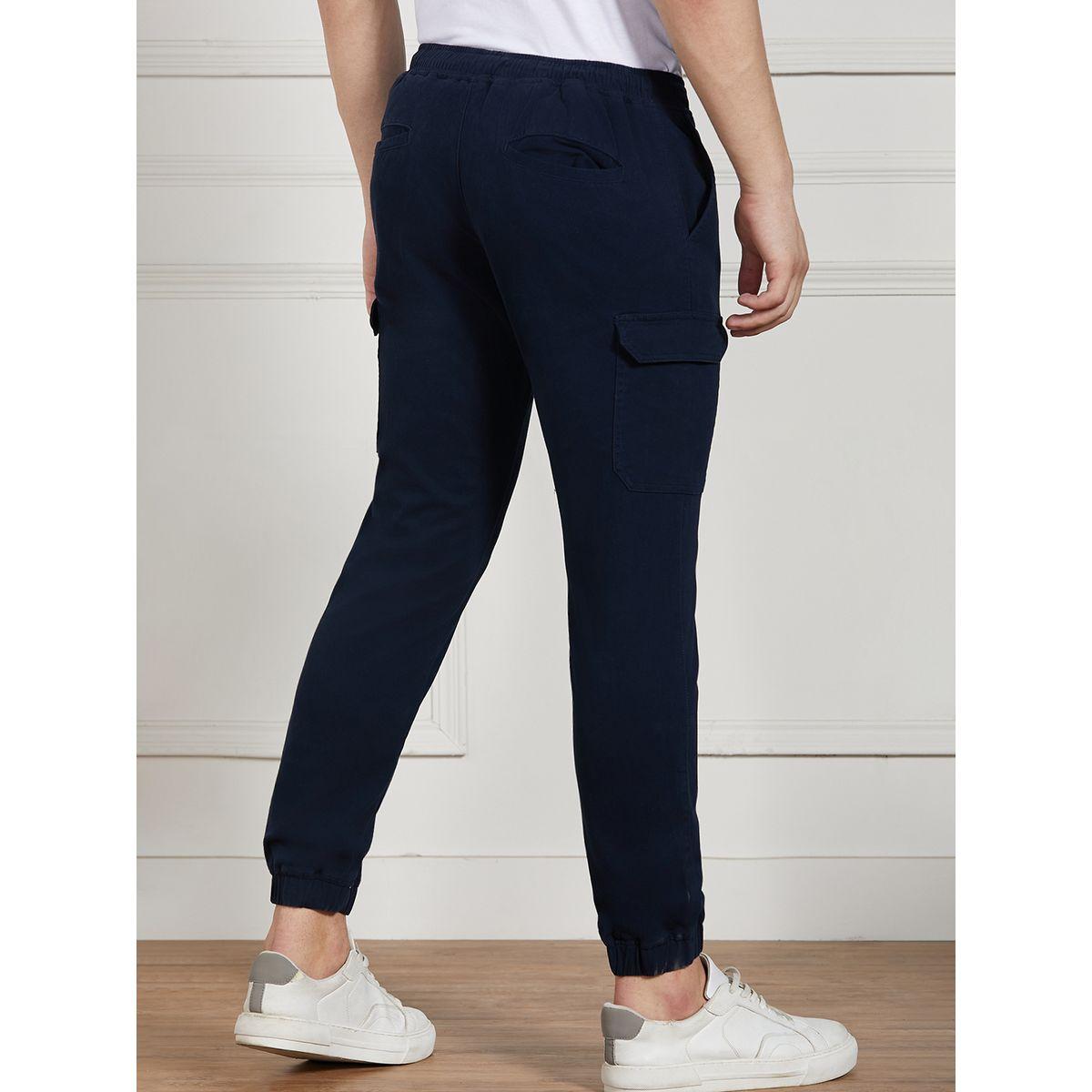 جوغر كارجو سادة قابل للتمدد مع قصة عادية دينيس لينجو × ستايلي-men-clothing-bottoms-joggers-image-3