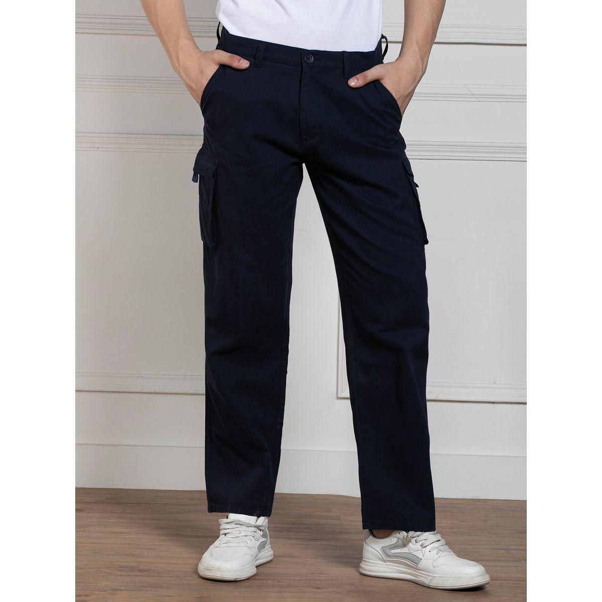 Dennis Lingo X Styli  Solid Stretchable Cargo Trousers-men-clothing-bottoms-trousersandchinos-trousers-image-1