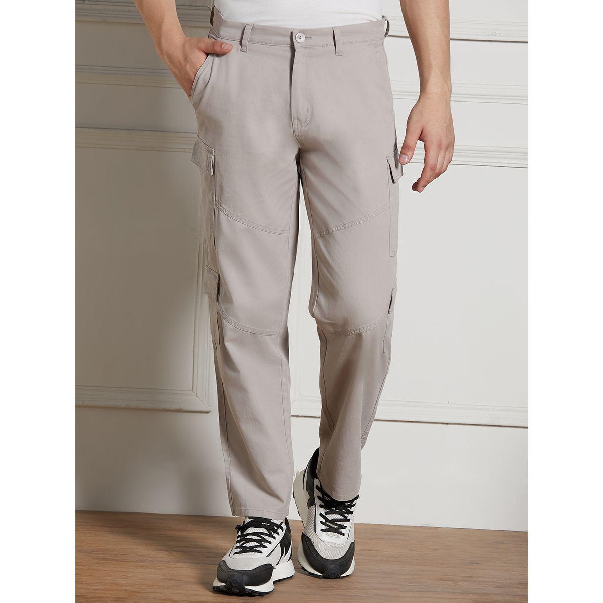 Dennis Lingo X Styli  Cotton Lycra Stretchable Relaxed Fit Cargo Trousers-men-clothing-bottoms-trousersandchinos-trousers-image-1