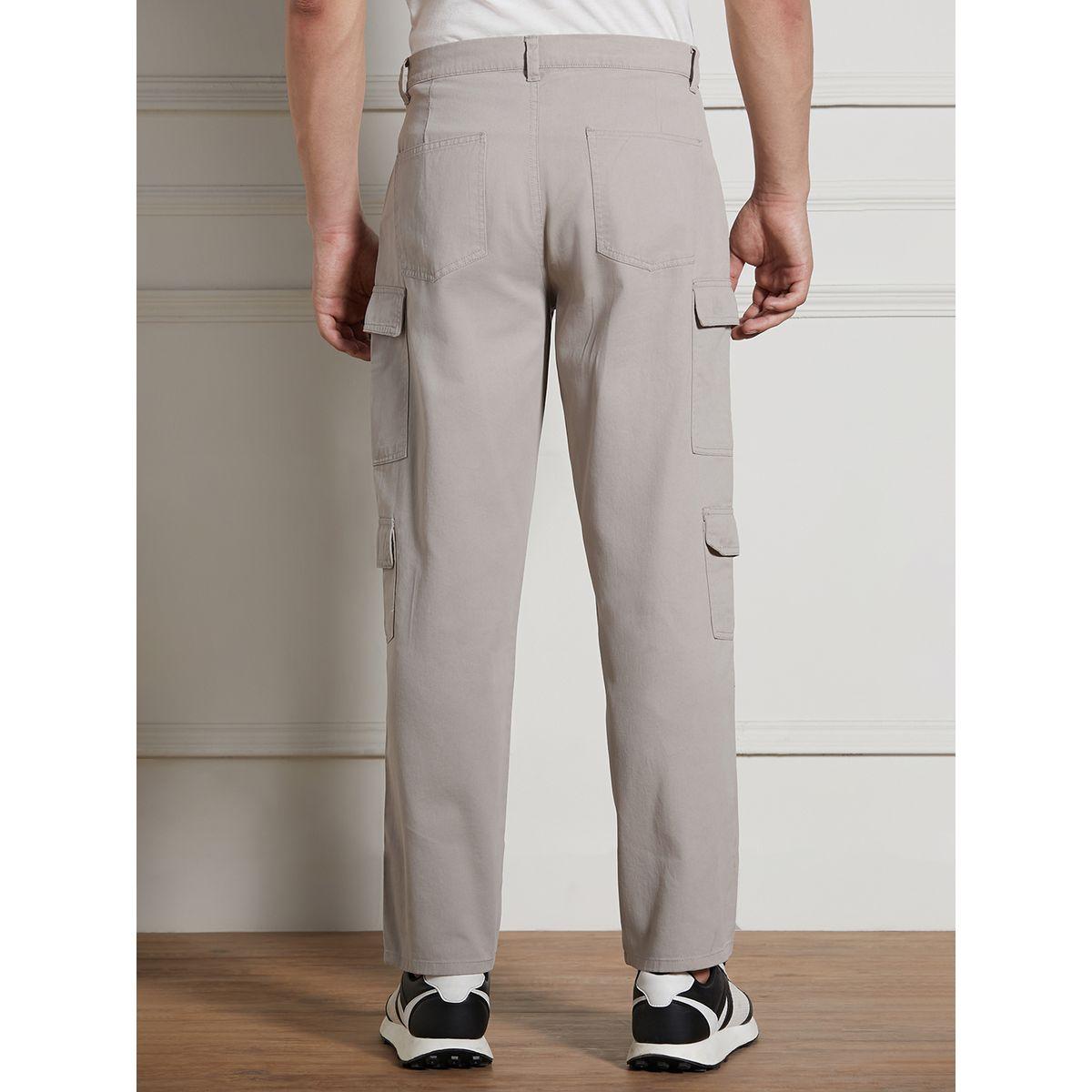 بنطال كارجو بقصة مريحة ونسيج قابل للتمدد دينيس لينجو × ستايلي-men-clothing-bottoms-trousersandchinos-trousers-image-2