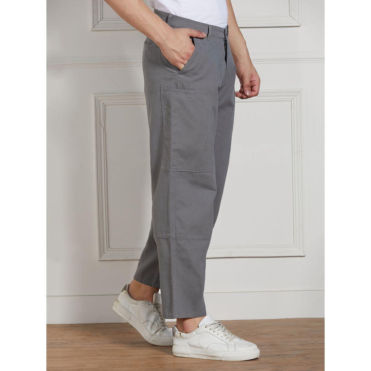 Dennis Lingo X Styli  Cotton Lycra Solid Stretchable Relaxed Fit Cargo Trousers-men-clothing-bottoms-trousersandchinos-trousers-image-2