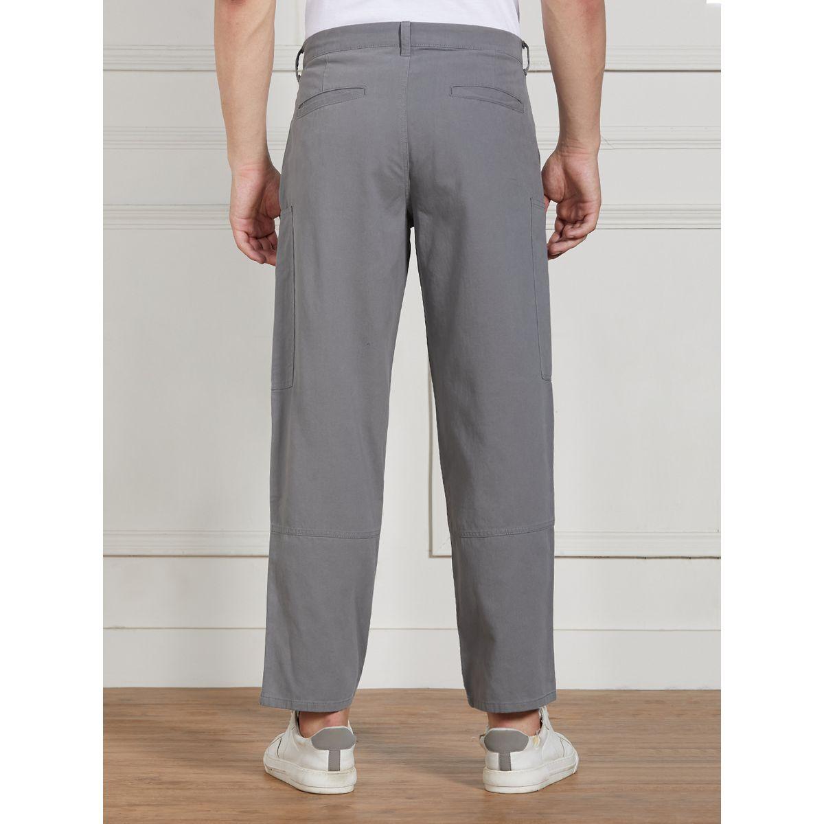 Dennis Lingo X Styli  Cotton Lycra Solid Stretchable Relaxed Fit Cargo Trousers-men-clothing-bottoms-trousersandchinos-trousers-image-3