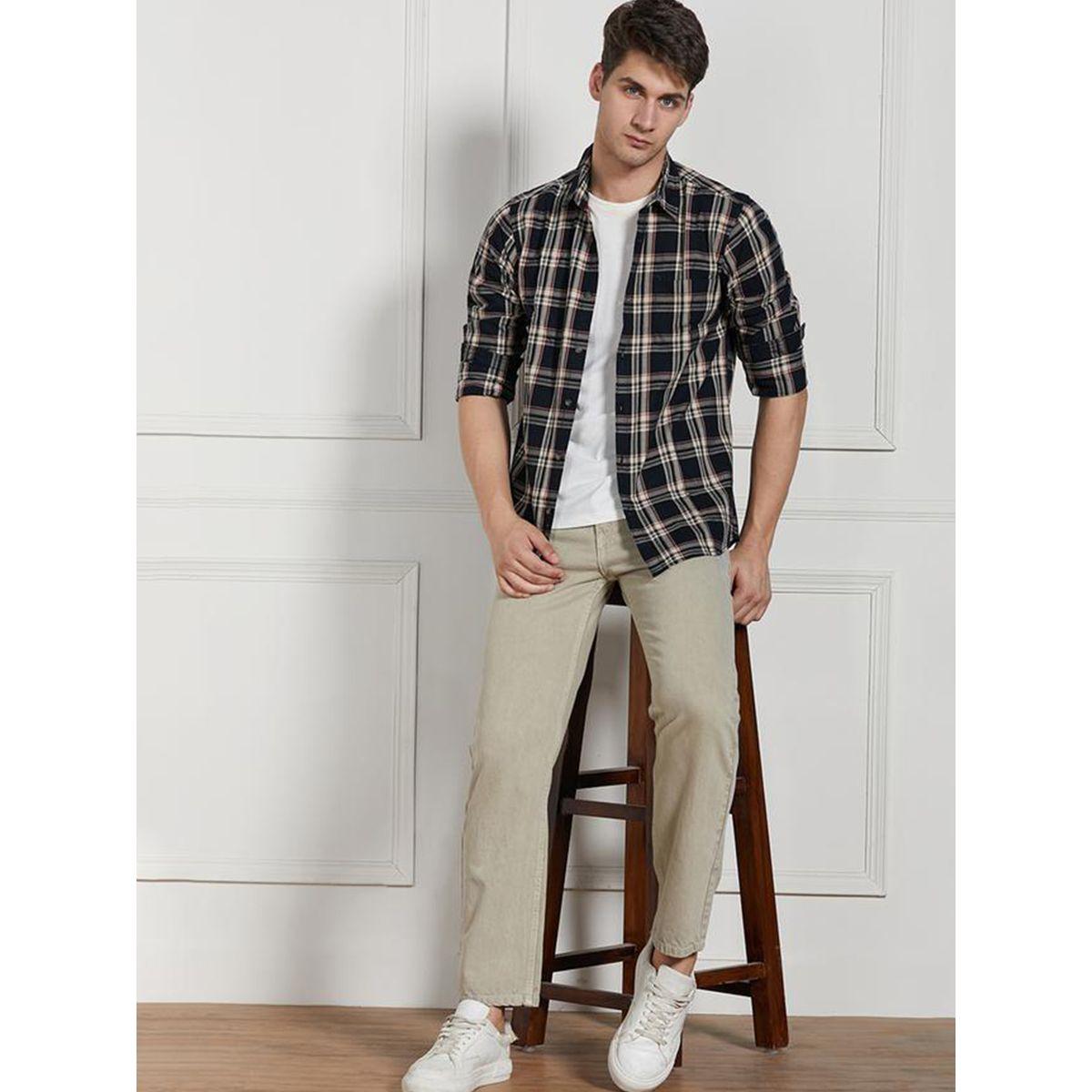 Dennis Lingo X Styli  Mid Rise Relaxed Fit Solid Jeans-men-clothing-bottoms-jeans-image-4