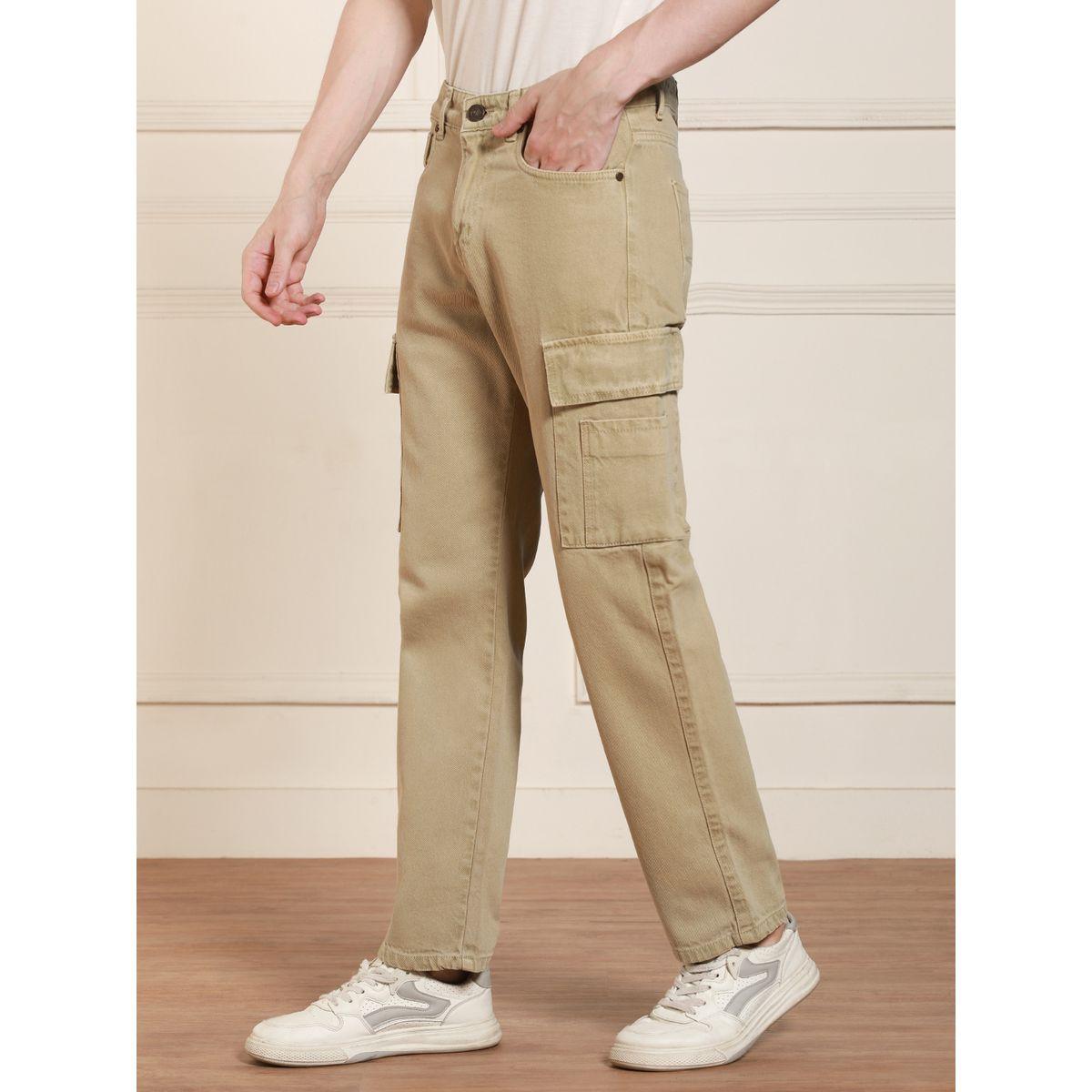 جينز كارجو بقصة مريحة دينيس لينجو × ستايلي-men-clothing-bottoms-jeans-image-3