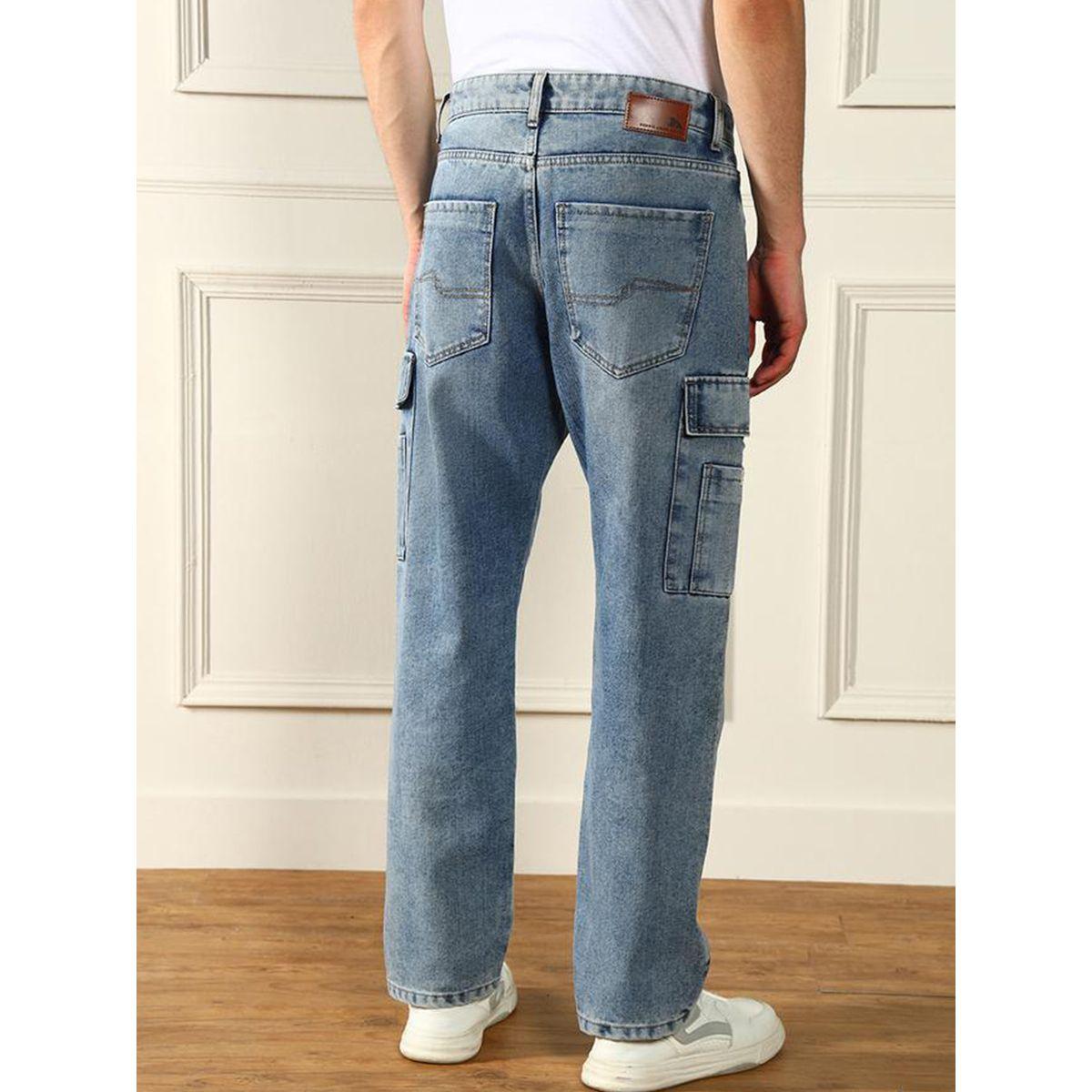 Dennis Lingo X Styli  Mid Rise Relaxed Fit Cargo Pockets Jeans-men-clothing-bottoms-jeans-image-2