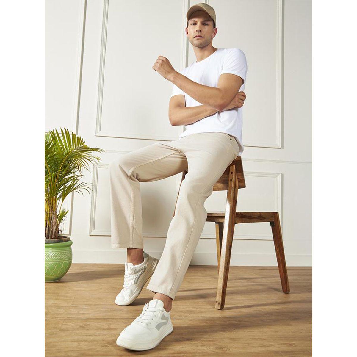جينز بقصة مريحة وخصر متوسط دينيس لينجو × ستايلي-men-clothing-bottoms-jeans-image-4