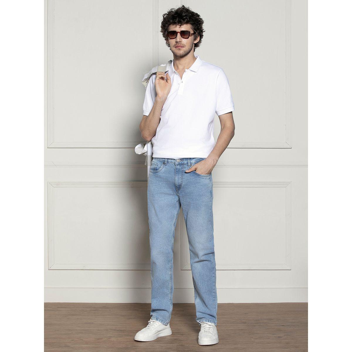 جينز بقصة مريحة وخصر متوسط دينيس لينجو × ستايلي-men-clothing-bottoms-jeans-image-4