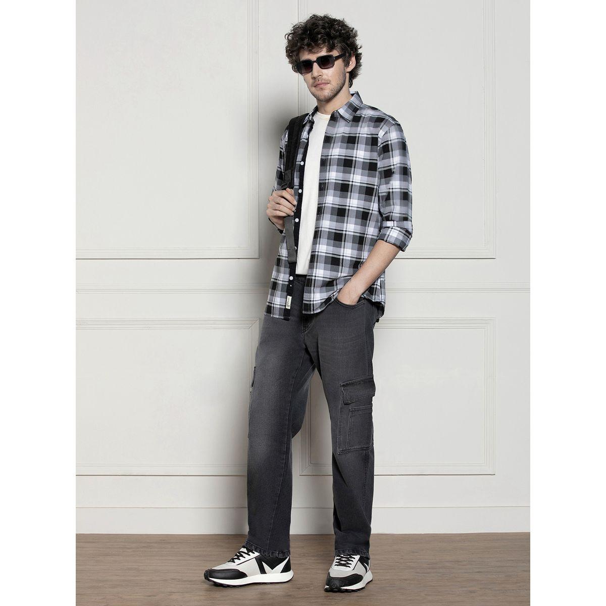 Dennis Lingo X Styli  Checked Print Casual Shirt-men-clothing-shirts-image-6