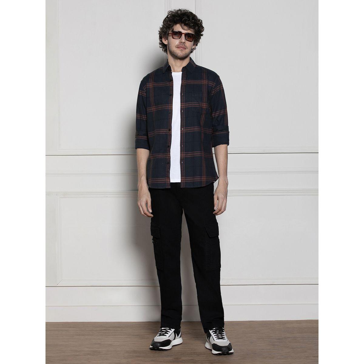 Dennis Lingo X Styli  Checked Print Casual Shirt-men-clothing-shirts-image-6