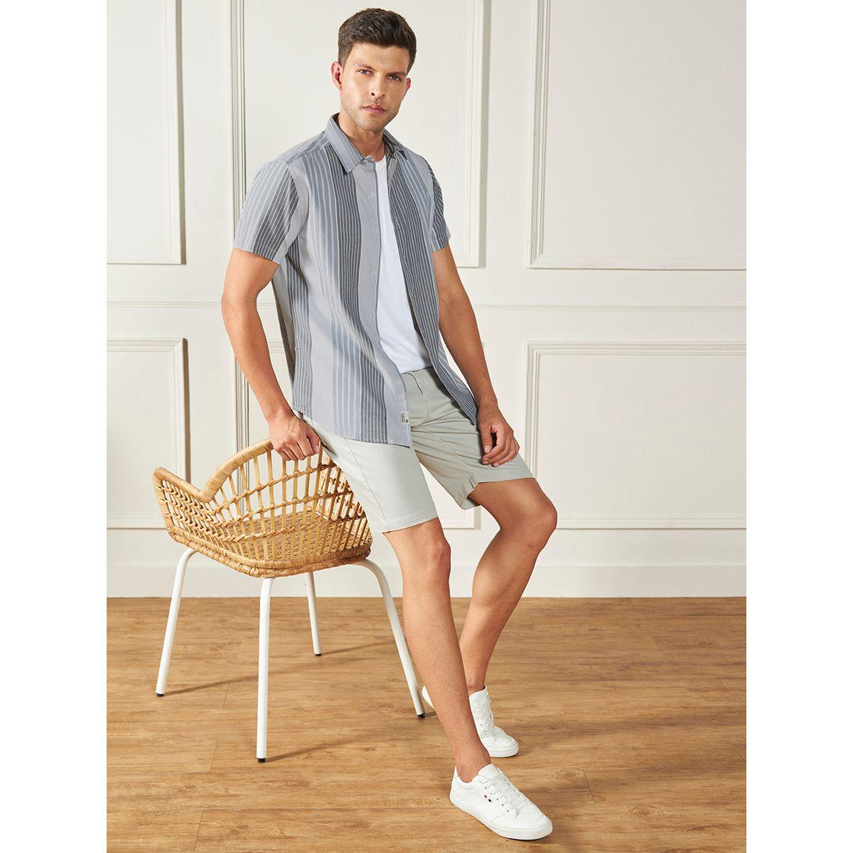 Dennis Lingo X Styli  Cotton Striped Casual Shirt-men-clothing-shirts-image-6