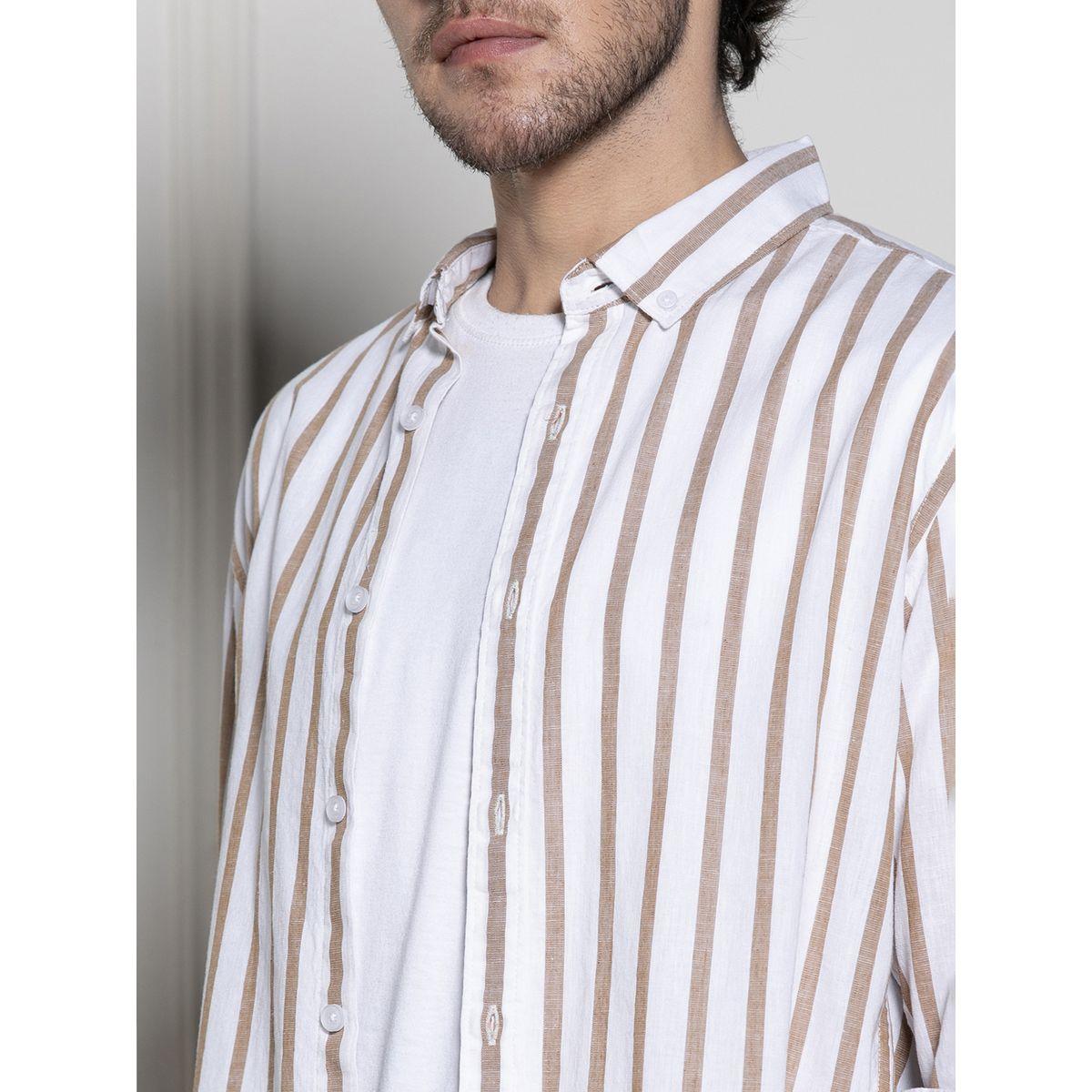 Dennis Lingo X Styli  Striped Cotton Casual Shirt-men-clothing-shirts-image-3