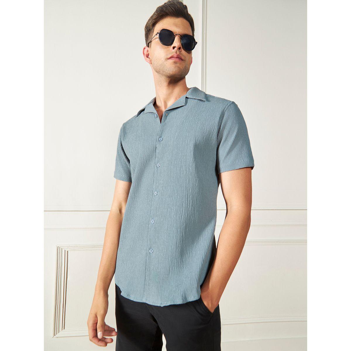 Dennis Lingo X Styli  Regular Fit Textured Casual Shirt-men-clothing-shirts-image-1