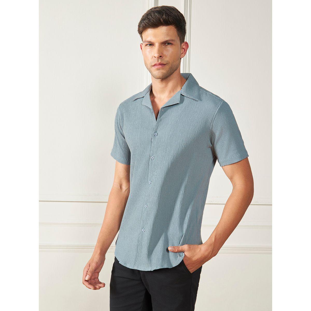 Dennis Lingo X Styli  Regular Fit Textured Casual Shirt-men-clothing-shirts-image-3