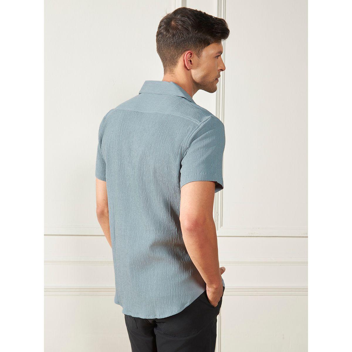 Dennis Lingo X Styli  Regular Fit Textured Casual Shirt-men-clothing-shirts-image-4