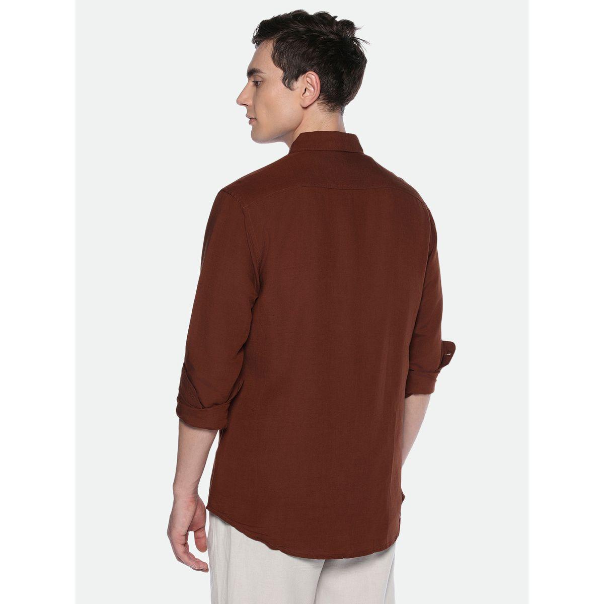 Dennis Lingo X Styli  Regular Fit Casual Shirt with Flap Pockets-men-clothing-shirts-image-2