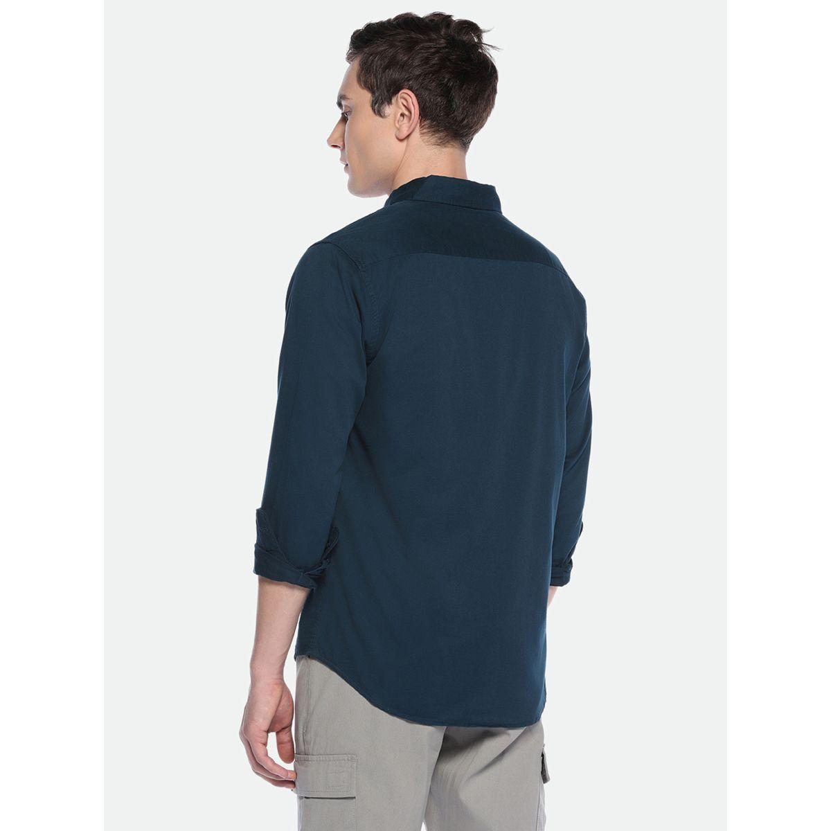 Dennis Lingo X Styli  Regular Fit Casual Shirt with Flap Pockets-men-clothing-shirts-image-2
