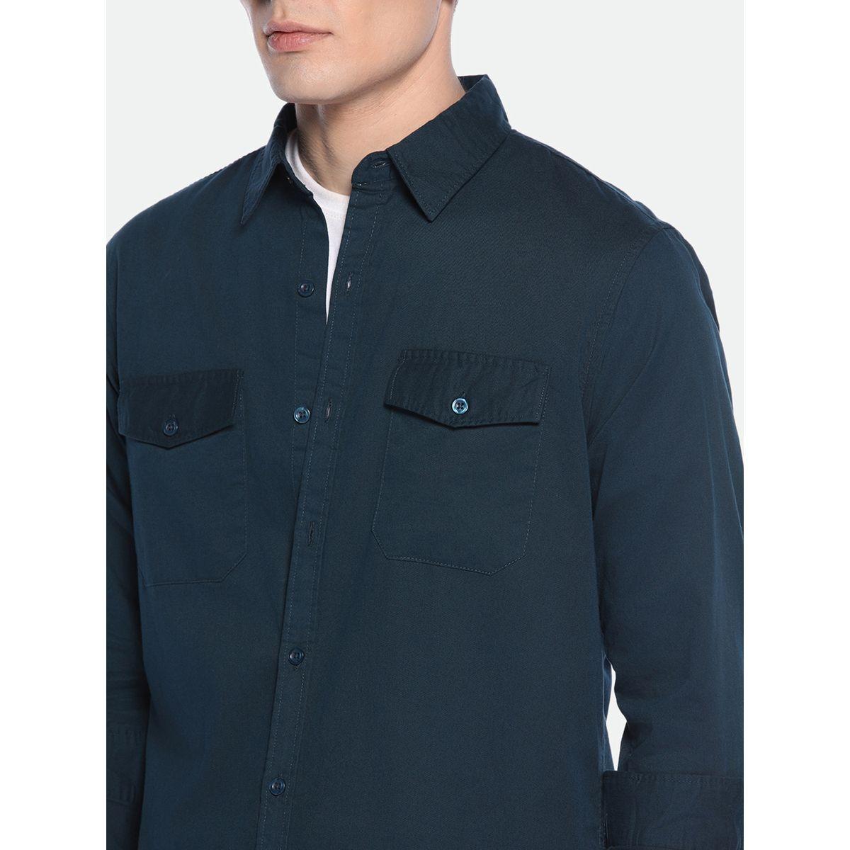 Dennis Lingo X Styli  Regular Fit Casual Shirt with Flap Pockets-men-clothing-shirts-image-3